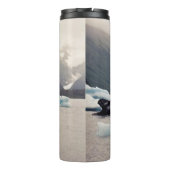 Blauwe ijs thermosbeker (Achterkant)