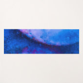 Blauwe ijs yogamat (Voorkant (horizontaal))