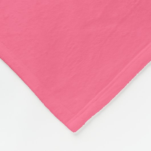 Blauwe ijsje met ogen. Roze achtergrond. Slijpen Fleece Deken (Hoek)