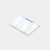 Blauwe Ijspegels Overblijvende Post-It Notities Post-it® Notes (Schuin)
