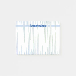 Blauwe Ijspegels Resterende Post-It Notities Post-it® Notes