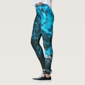 Blauwe ijspleet leggings (Links)