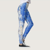 Blauwe ijsstraal Leggings (Rechts)