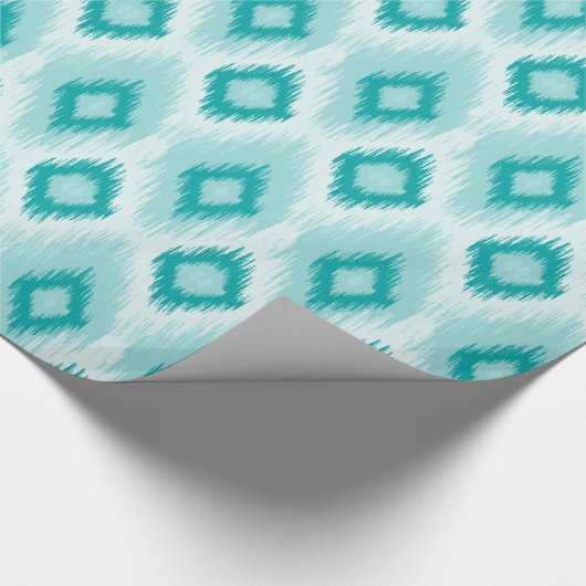Blauwe iKat Cadeaupapier (Hoek)