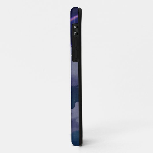 Blauwe Illustratie Ster Telefoon Wallpaper Case-Mate iPhone Case (Achterkant/links)