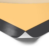 Blauwe Impressionist  Dubbele Theepot Perfect Poster (Hoek)