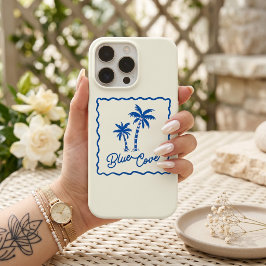 Blauwe Inham iPhone 16 Pro Max Hoesje
