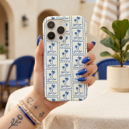 Blauwe Inham iPhone 16 Pro Max Hoesje