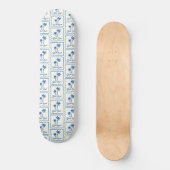 Blauwe Inham Persoonlijk Skateboard (Voorkant)