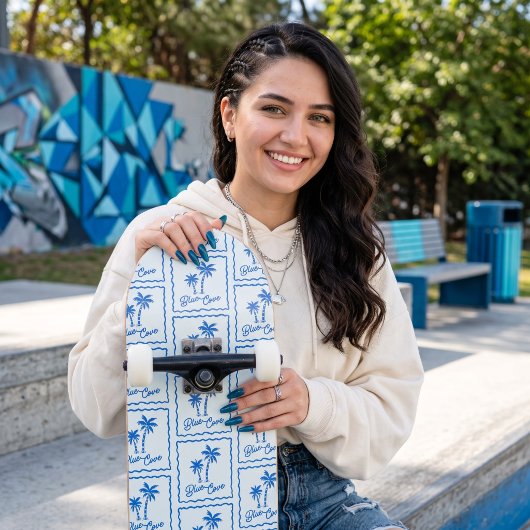 Blauwe Inham Persoonlijk Skateboard