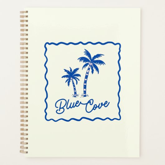Blauwe Inham Planner (Voorkant)