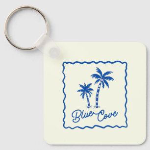 Blauwe Inham Sleutelhanger