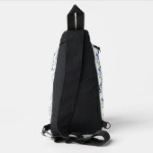 Blauwe Inham Sling Bag (Achterkant)