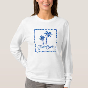 Blauwe Inham T-shirt