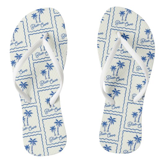 Blauwe Inham Teenslippers (Voetbed)