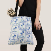 Blauwe Inham Tote Bag (Dichtbij)