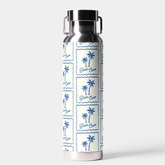 Blauwe Inham Waterfles (Voorkant)