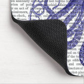 Blauwe inktvis 5 muismat (Hoek)