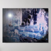 Blauwe inster poster (Voorkant)