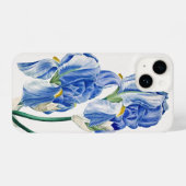 Blauwe Iopen iPhone Hoesje (Achterkant horizontaal)