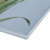 Blauwe IRIES van Ohara Koson Snijplank (Hoek)