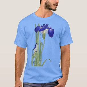 Blauwe IRIES van Ohara Koson T-shirt