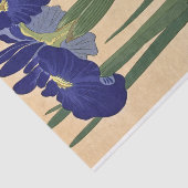 Blauwe IRIES van Ohara Koson Tissuepapier (Detail)