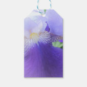 Blauwe Iris bloem Custom Gift Labels Cadeaulabel (Voorkant)