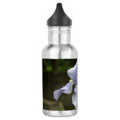Blauwe Iris Bloem Waterfles (Links)