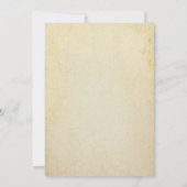 Blauwe Iris bloemen Happy Moederdag Aankondiging (Achterkant)