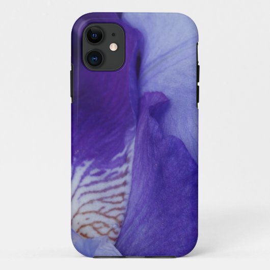 Blauwe Iris iPhone SE + iPhone 5/5S, nauwelijks da Case-Mate iPhone Case (Achterkant)