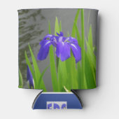 Blauwe Iris Kan Koeler (Voorkant)
