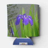 Blauwe Iris Kan Koeler (Achterkant)