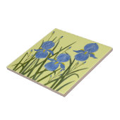 Blauwe Iris Keramische Tegels Tegeltje (Zijkant)