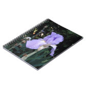 Blauwe Iris Notitieboek (Linkerzijde)