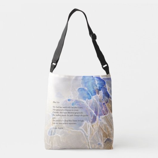 Blauwe Iris Tassen (Achterkant)