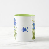 Blauwe Irissen Combo Mok (Midden)