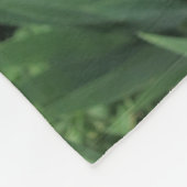 Blauwe irissen deken voor liefhebbers van bloemen (Hoek)