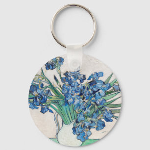 Blauwe Irissen door Vincent Van Gogh Fijne Kunst Sleutelhanger