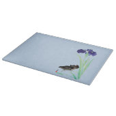 Blauwe Irissen en Moorhens door Ohara Koson Snijplank (Hoek)