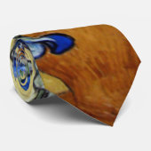 blauwe irissen, Van Gogh Stropdas (Opgerold)