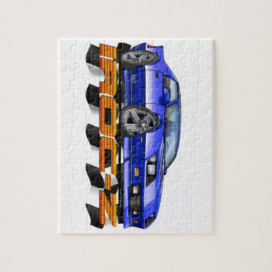 Blauwe IROC Z Legpuzzel (Verticaal)