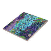 Blauwe Jade Vine Keramische Tegel Tegeltje (Zijkant)