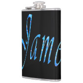 Blauwe James Naam, Heupfles (Links)