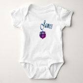 Blauwe James Naam Romper (Voorkant)