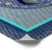 Blauwe jans - Poster (Hoek)