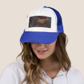 Blauwe Jassen Trucker Pet (In situ)