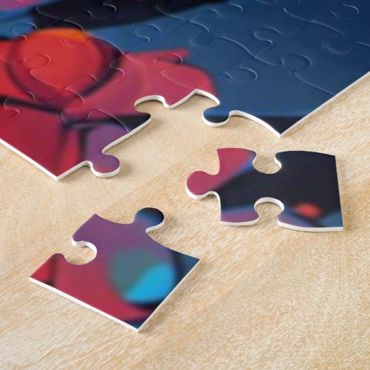 Blauwe Jay Jigsaw Puzzle Legpuzzel (Zijkant)