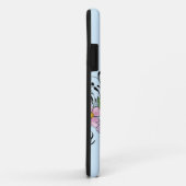 Blauwe Jay Lente Bloemen Case-Mate iPhone Case (Achterkant/rechts)