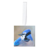 Blauwe jay-schildering - Oorspronkelijke vogelkuns Decoratie (Voorkant)
